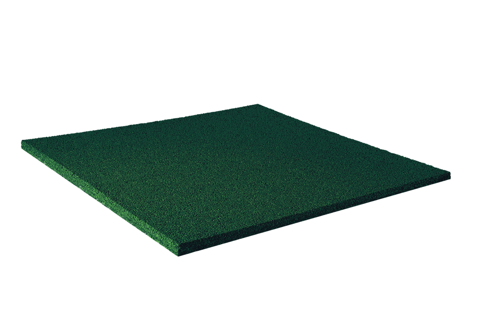 Резиновая плитка цветная 500х500х10 RAL 6004 PRR6004/10 сине-зеленый 6004 фото